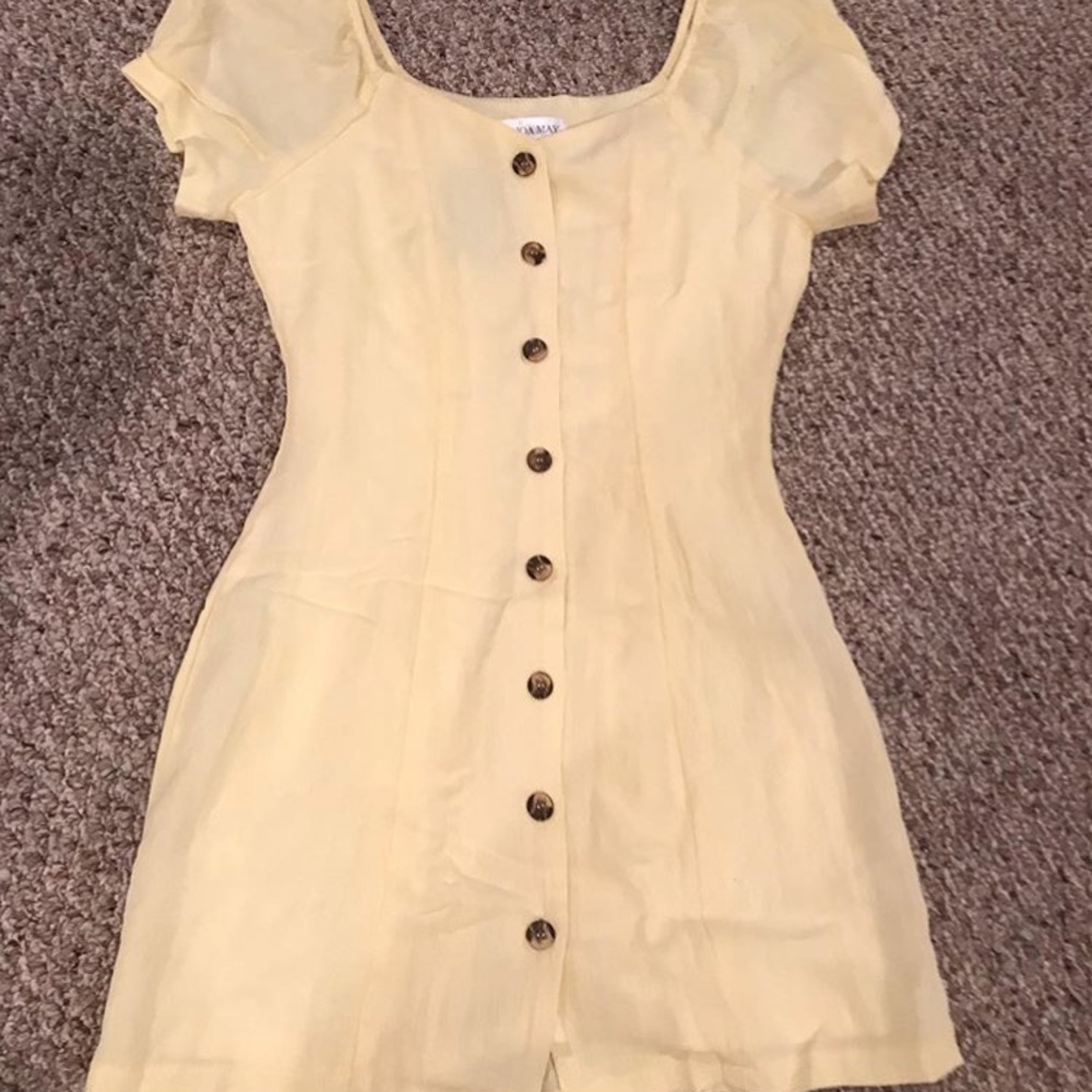 button up dress
